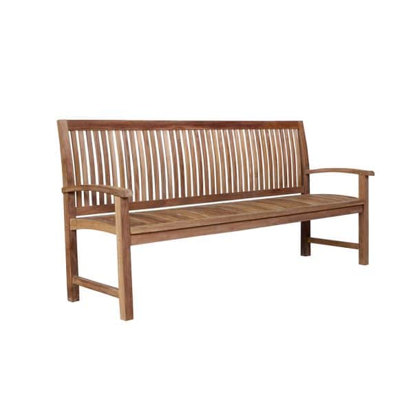 Teak & Home - Sitzbank Torino Ergo mit Armlehne