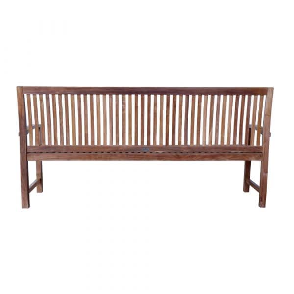 Teak & Home - Sitzbank Torino Ergo mit Armlehne