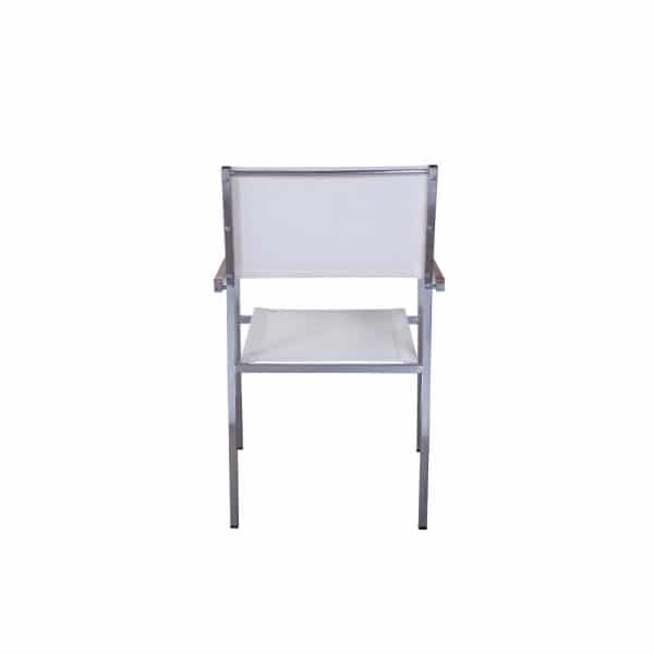 Teak & Home - Stapelstuhl Palermo Creme