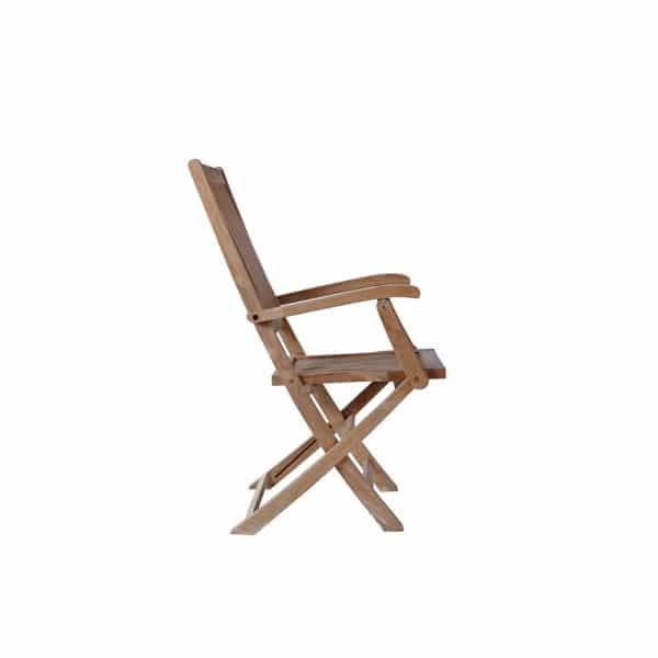 Teak & Home - Klappstuhl Padua mit Armlehne