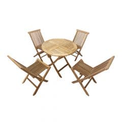 Teak & Home - Outdoor Set Capri rund