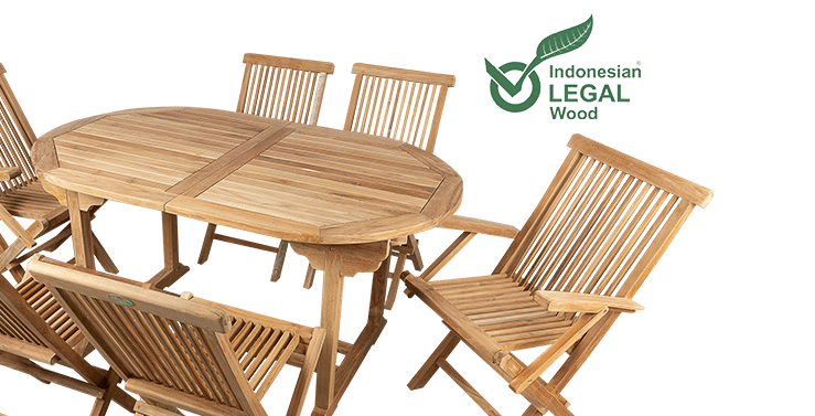 Teak & Home - Gartenmöbel Legal Wood Zertifikat